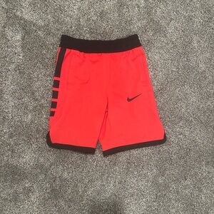 Nike Kids Bright Red Sports Shorts